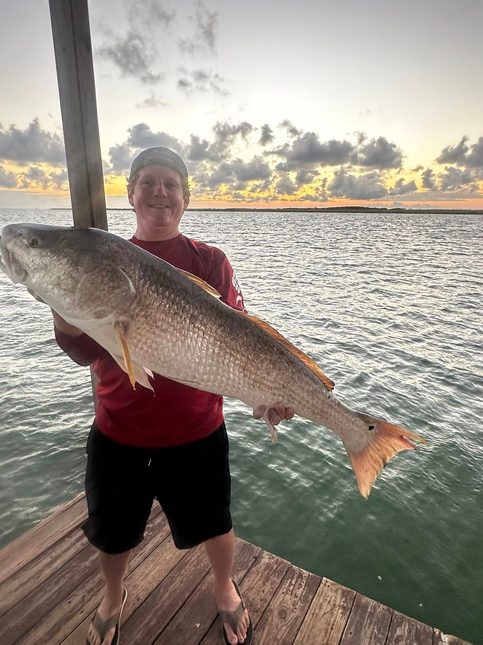 Fishing photo from a Baffin Cabins customer trip