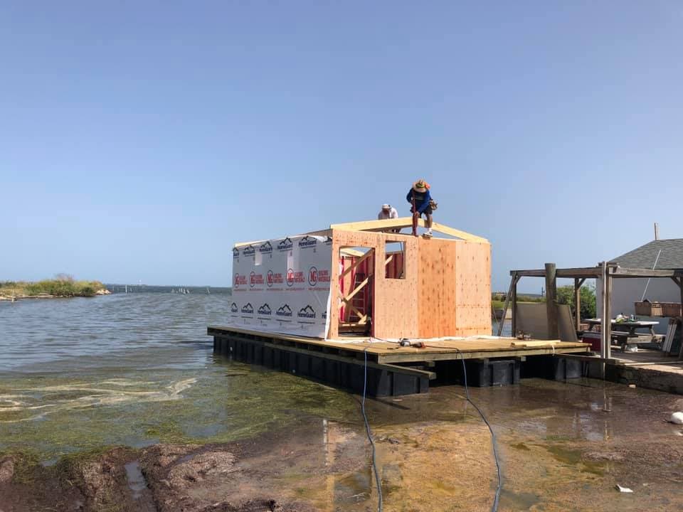 Dawg House Building Phase from Baffin Cabins