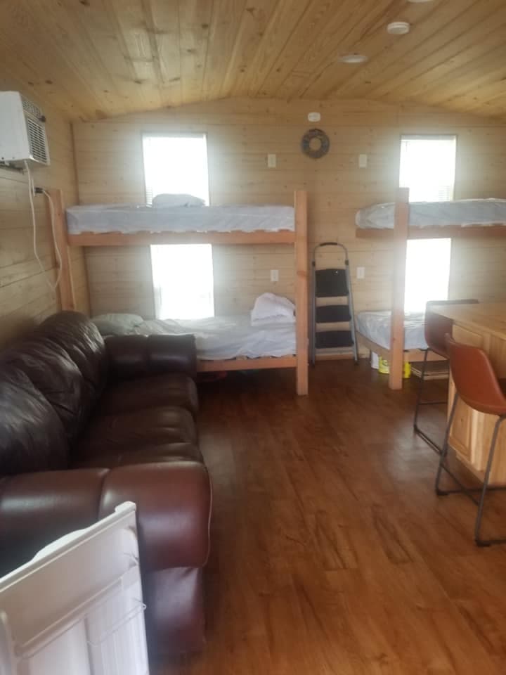 Dawg House Inside 2 from Baffin Cabins