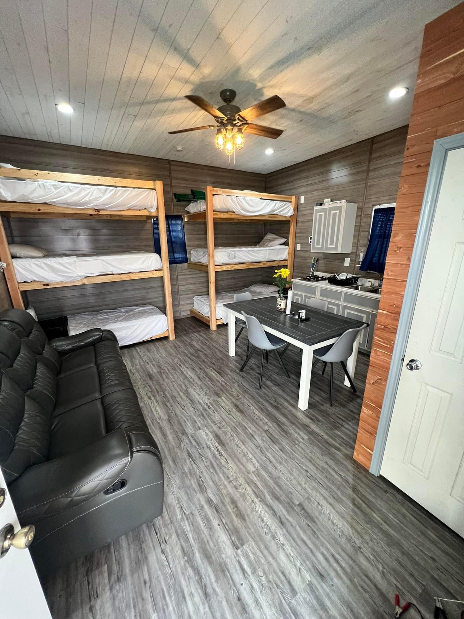 Summer House Inside from Baffin Cabins